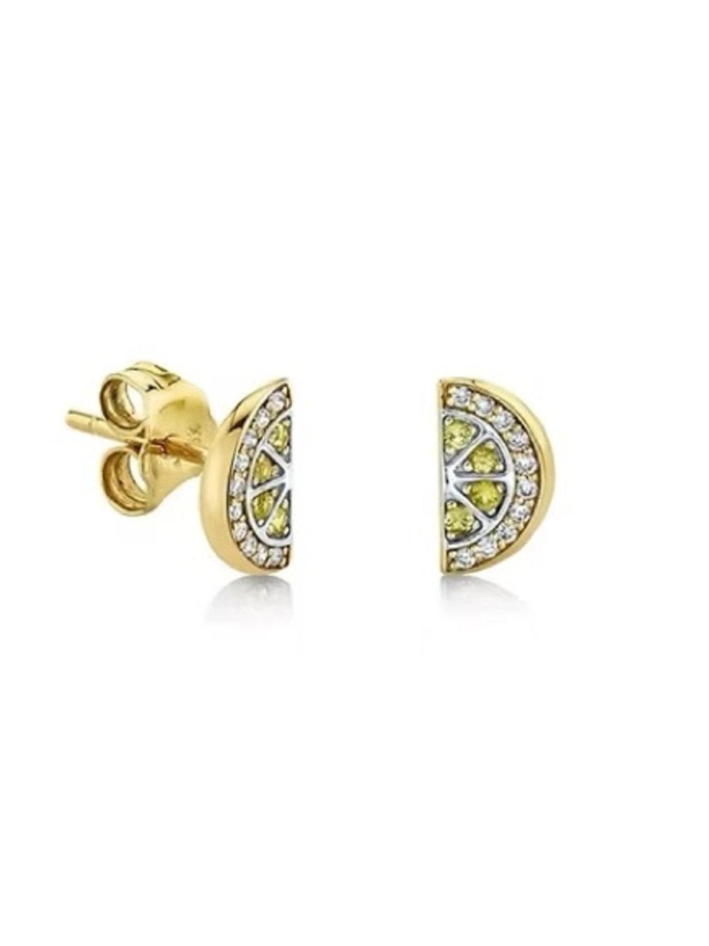 NIB : Lime Lite Stud Earrings
